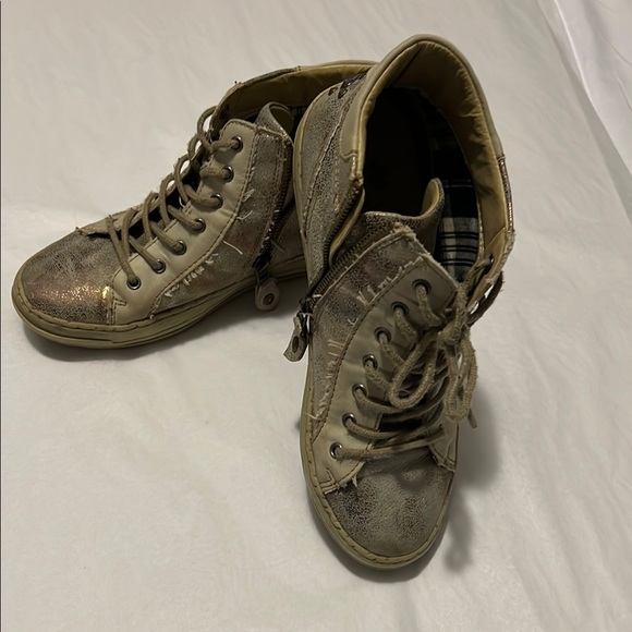 RIEKER HIGH-TOPS GOLDEN GOOSE VIBES (39/8) - Picture 2 of 14